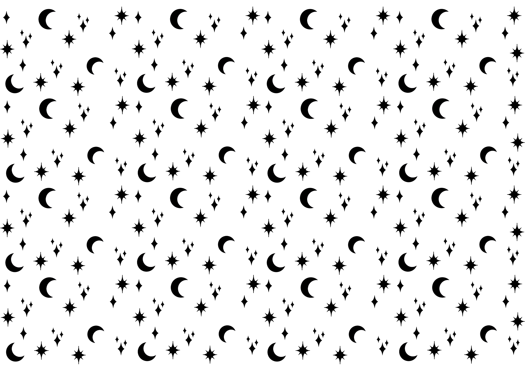 Night Sky Window Decal