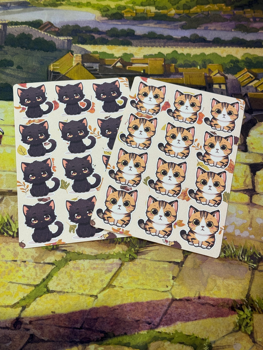Orange and Black Cats