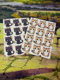 Orange and Black Cats