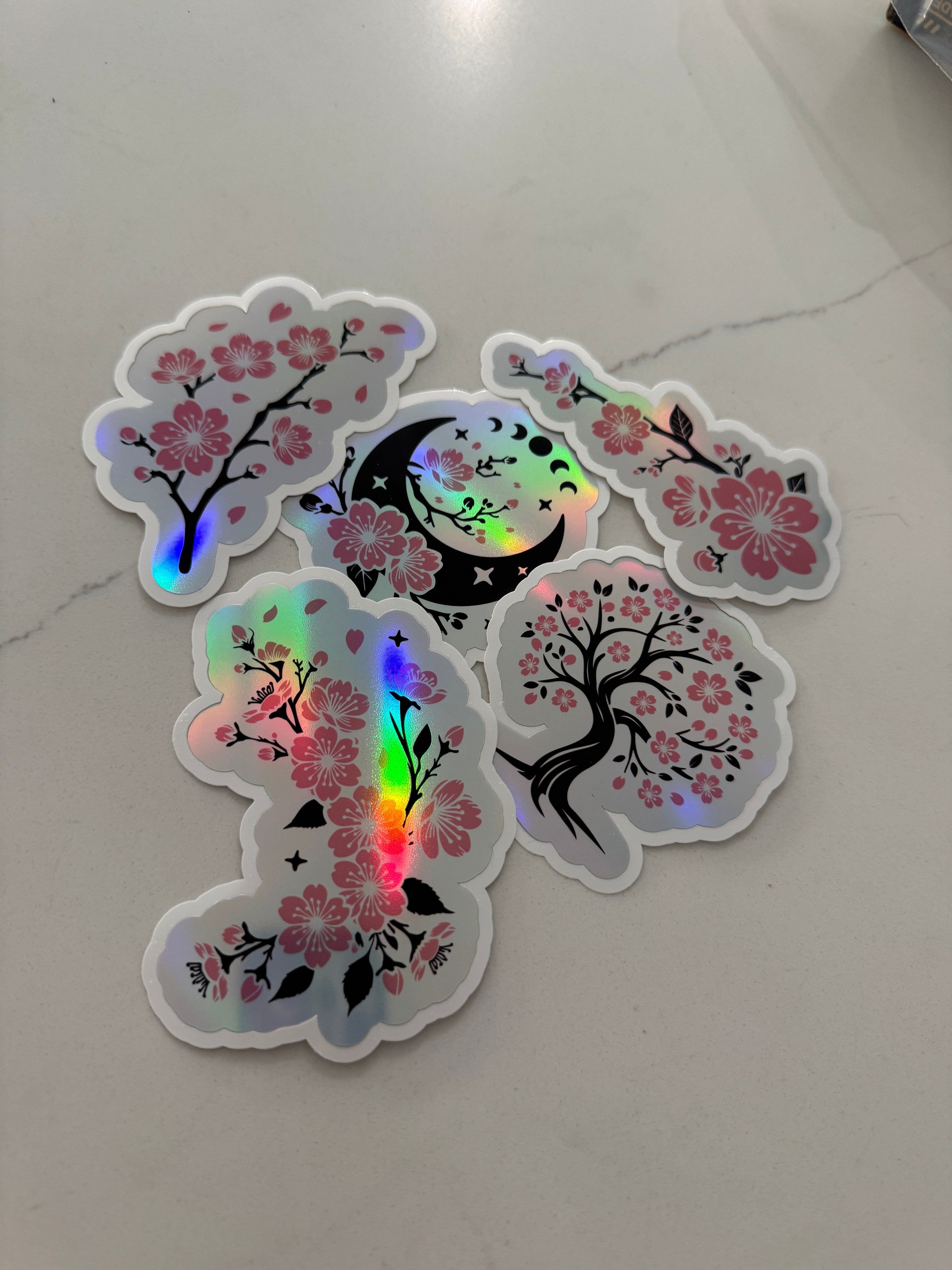 Fully Holographic Stickers