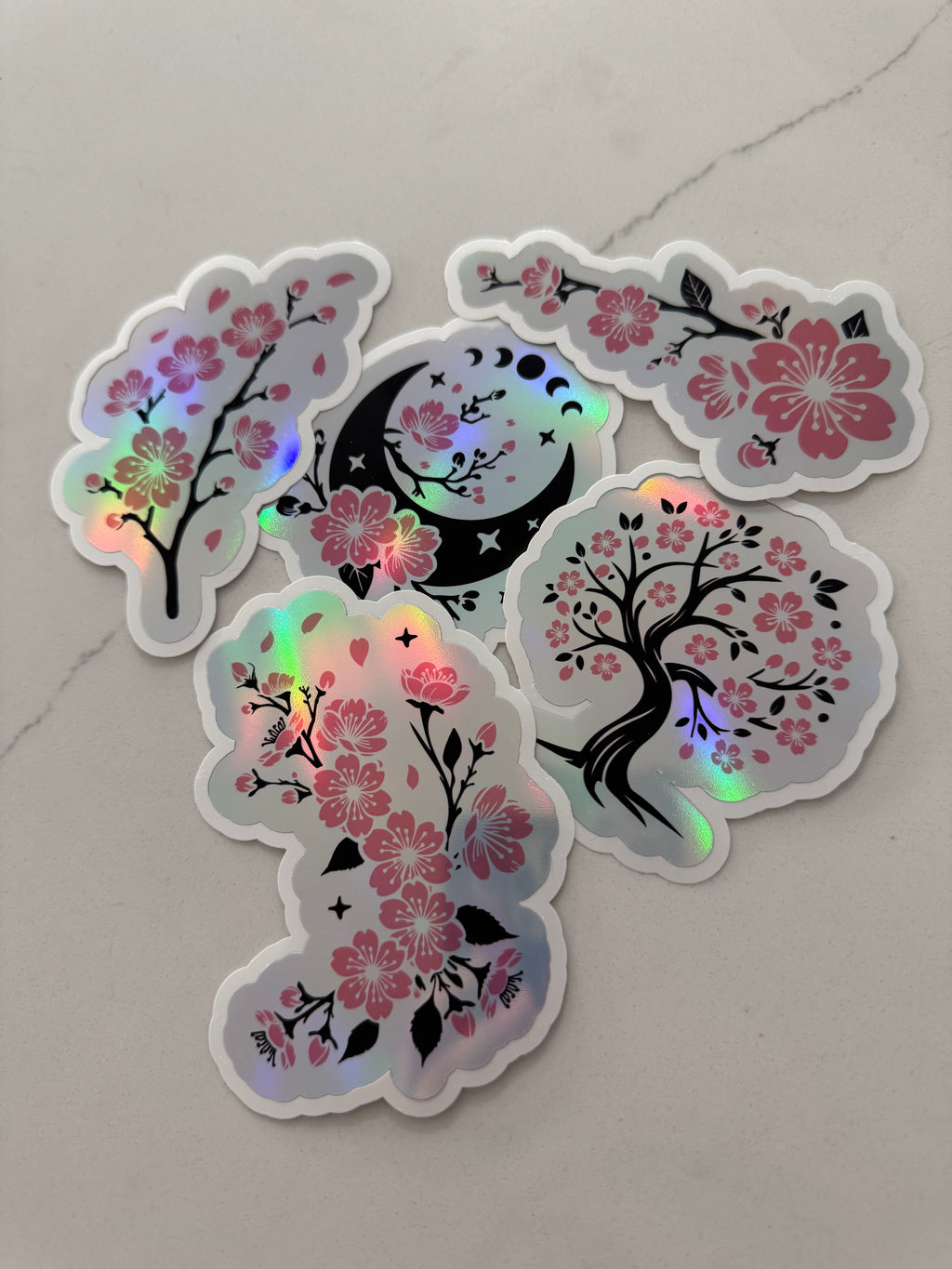 Fully Holographic Stickers