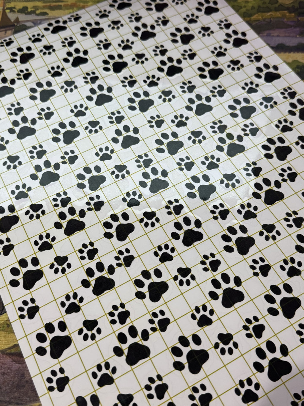 Paw Print Window Decal