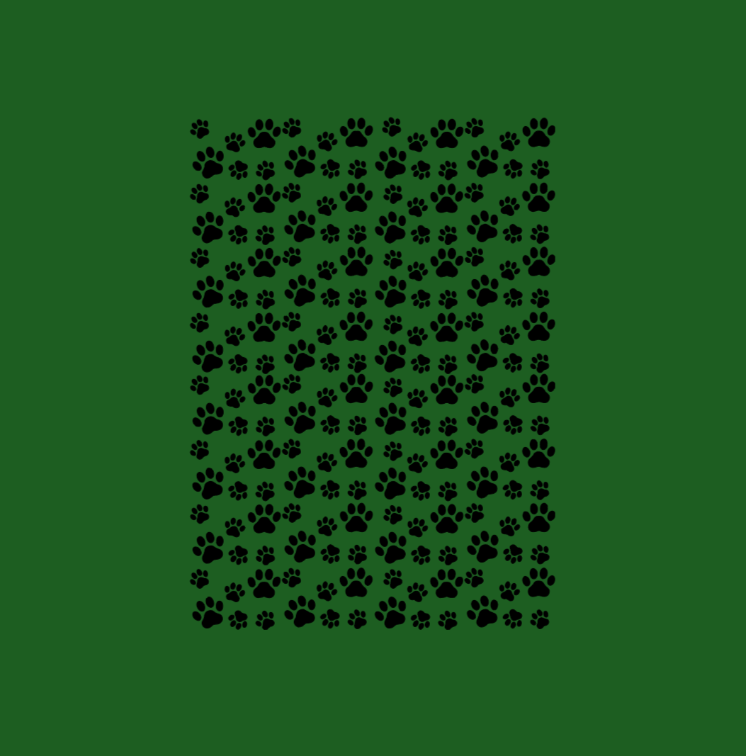 Paw Print Window Decal